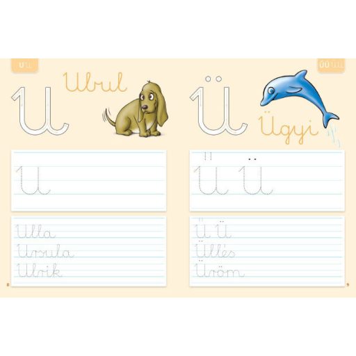 Írásvázoló - Nagybetűk