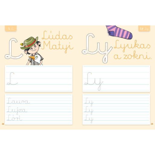 Írásvázoló - Nagybetűk